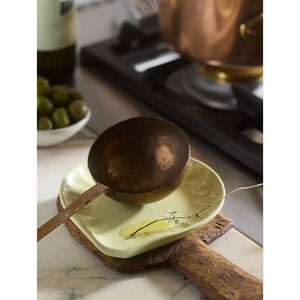 The Latte Stoneware Spoon Rest: Amelie Edition